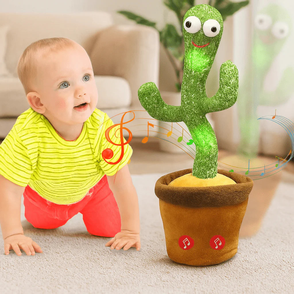 Talking Cactus Toy – The cactus that sings, dances, talks & glows!
